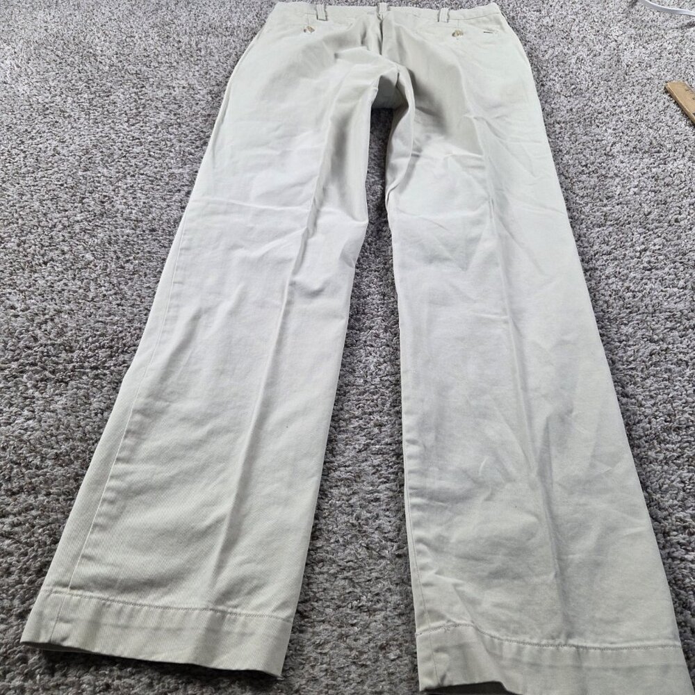 Polo Ralph Lauren Pants Mens 34x34 Beige Classic Preppy - Picture 6 of 7